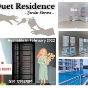 Duet Residence, Bandar Kinrara - For Rent / For Sale